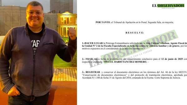 Jessica Duarte: Cámara otorga prórroga señalando que diligencias debieron realizarse en etapa ordinaria