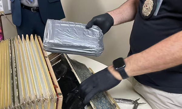 Senad intercepta droga oculta en acordeón, papel film y bolsa térmica - OviedoPress