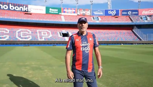 Emotivo video de despedida de Zapag como presidente de Cerro Porteño - 1000 Noticias