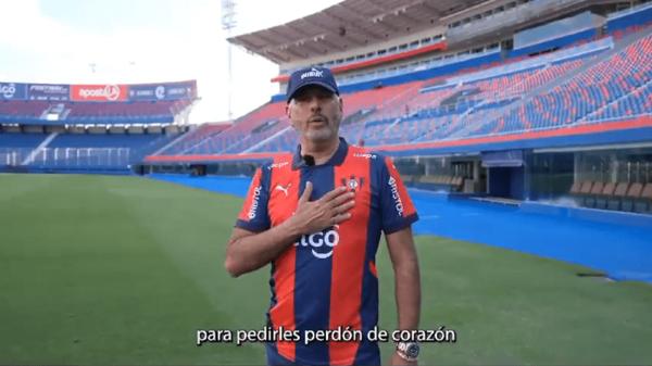 Juan José Zapag se despide de Cerro Porteño