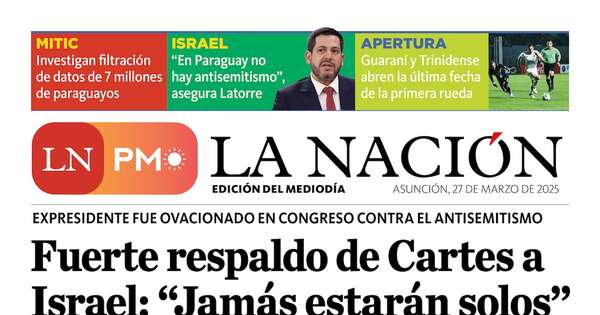 La Nación / LN PM: edición del 27 de marzo