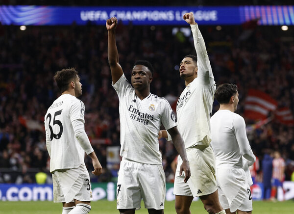 Versus / UEFA investiga a Mbappé, Vinicius, Rüdiger y Ceballos por "conducta indecente"
