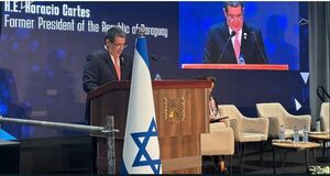 Horacio Cartes como orador en Israel: “Es un verdadero privilegio”