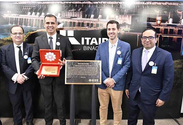 Itaipú recibe el premio “IEEE Milestone” como Hito Mundial de la Ingeniería | DIARIO PRIMERA PLANA