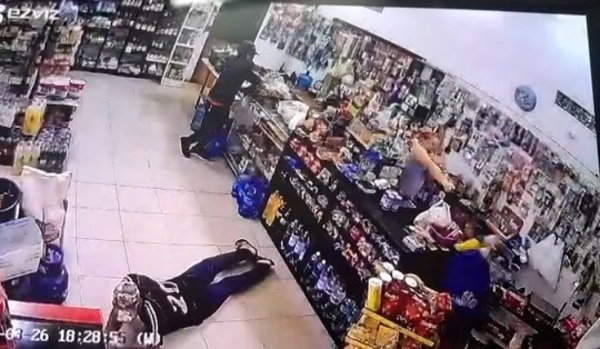 Valiente almacenera se enfrenta a tiros con asaltantes en Ypané