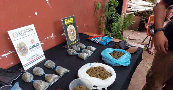 Diario HOY | Descubren otro foco de venta de drogas en Villa Hayes: un microtraficante detenido