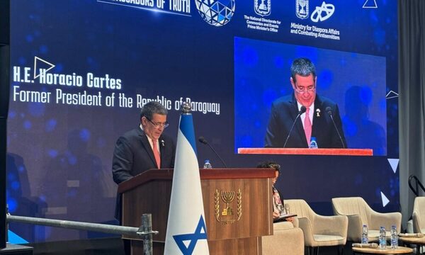 Cartes en conferencia internacional en Israel: “El antisemitismo es el síntoma de una sociedad enferma”