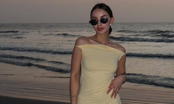 La novia de Enciso se mostró se mostró sexy en “un atardecer de Cartagena”
