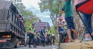 Diario HOY | Marcha campesina: policías realizan el operativo limpieza