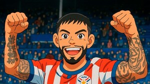 Omar Alderete se presentó muy "animado" en el Getafe