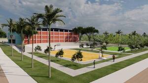 Desean construir un nuevo polideportivo en Villarrica. Tambien arreglar avenida Italia