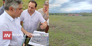 VISITA OFICIAL AL TERRENO DEL FUTURO CENTRO EDUCACIONAL MODELO DE ENCARNACIÓN