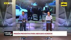 Video: decretan prisión preventiva para abogado que abofeteó a funcionaria del INTN - Crimen y castigo - ABC Color