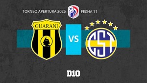 Guaraní vs. Sportivo Tinidense: paso a paso