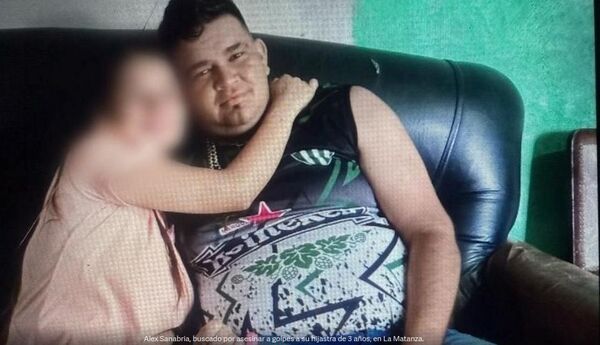 ¡Infeliz! Paraguayo mató a golpes a su hijastra de 3 años