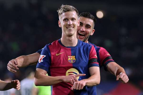 Barcelona golea al Osasuna y afianza el liderato en la Liga española - Fútbol Internacional - ABC Color