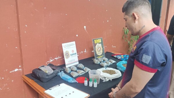 Cae supuesto encargado de foco de distribución de drogas en Villa Hayes
