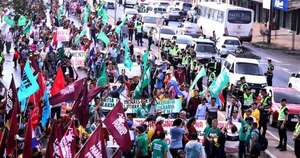 La Nación / La tradicional marcha campesina se llevó a cabo en forma pacífica