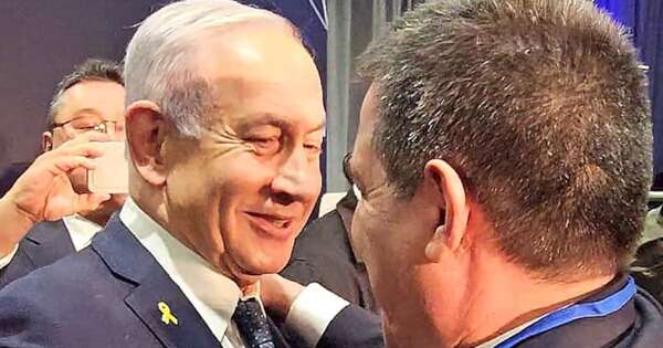 La Nación / Cartes y Netanyahu, el abrazo de dos grandes amigos y aliados