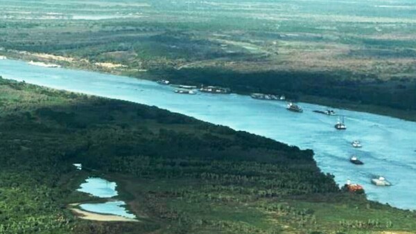 Repunte del Paraguay permite el franqueo en la zona del Bermejo