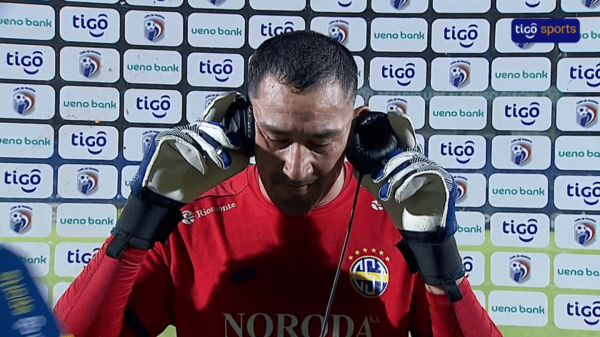 Las lágrimas de Víctor Samudio