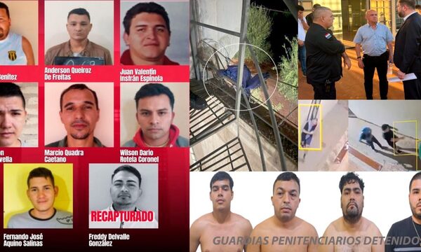 Fuga en Minga Guazú: reclusos lograron burlar la «Máxima Seguridad» del Gobierno Nacional – Diario TNPRESS