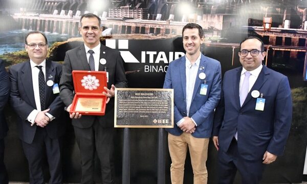 Itaipú recibe el premio “IEEE Milestone” como un Hito Mundial de la Ingeniería – Diario TNPRESS