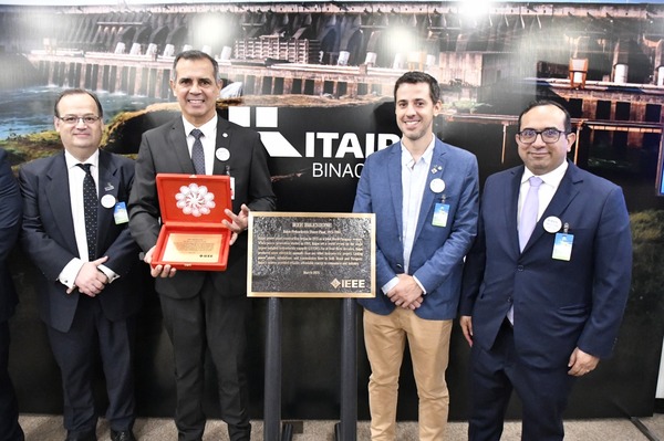 Itaipu recibe reconocimiento como hito mundial de la ingeniería - .::Agencia IP::.