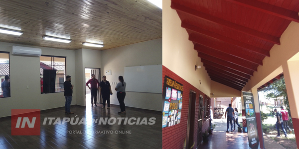 MUNICIPALIDAD DE TRINIDAD IMPULSA IMPORTANTES OBRAS PARA LA COMUNIDAD EDUCATIVA