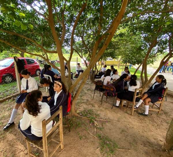 Horqueta: Anuncian manifestación si en dos semanas no inicia la reparación del techo de una escuela - Nacionales - ABC Color