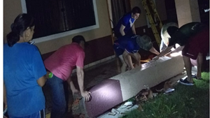 Temporal causa destrozos y deja a miles sin energía eléctrica en el Este del país - Noticiero Paraguay