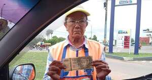 Diario HOY | Estafan a humilde vendedora callejera con billete de G. 100.000 falso