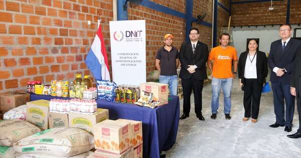 Diario HOY | Entregan productos incautados a varias entidades solidarias