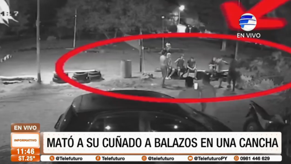 Hombre mata a su cuñado a balazos en una cancha de Lambaré