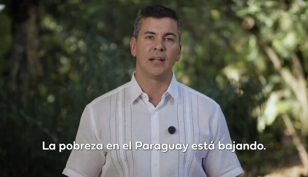 Según el INE, se redujo la probreza y Peña dice que “ningún paraguayo quedará atrás”