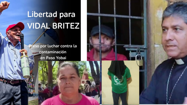 Varios sectores se solidarizaron con Vidal Brítez