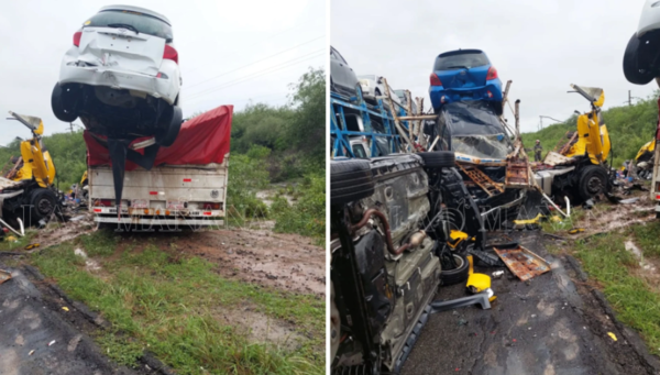 Fallece joven paraguaya en trágico choque de camiones en Argentina