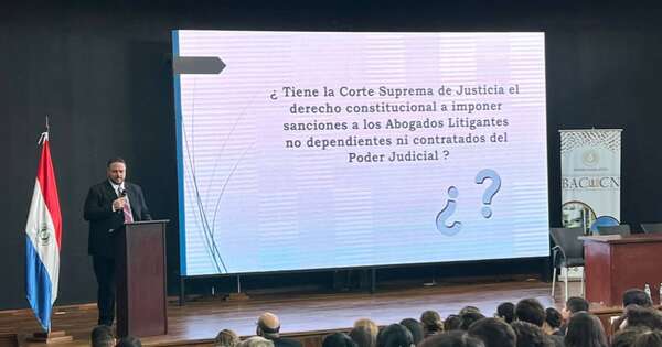 La Nación / Realizaron análisis crítico al poder disciplinario ejercido por la Corte contra abogados litigantes