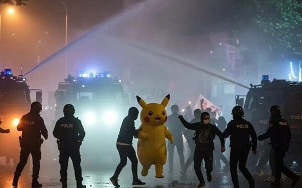(VIDEO) “Pikachu” corrió por su vida, huyendo de la policía