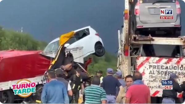 Paraguayo muere en terrible accidente el la Ruta 81 de For