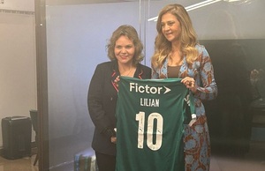Lilian se reúne presidenta de Palmeiras y afirma: «Nunca hemos sido un país racista»