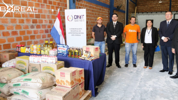 DNIT donó más de 4.000 kg de mercaderías que fueron incautadas - Unicanal