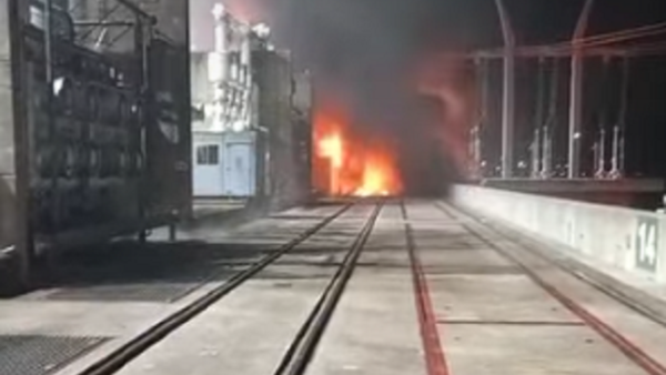 Reportan incendio en una unidad de la central hidroeléctrica de Yacyretá