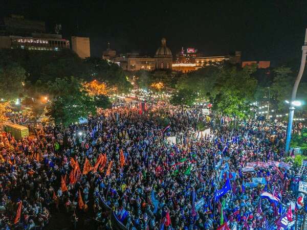 Marcha opositora: “Fue un paso importante para la unidad”, aseguró Ricardo Estigarribia - Política - ABC Color