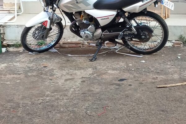 Roban moto que se había ganado en un sorteo