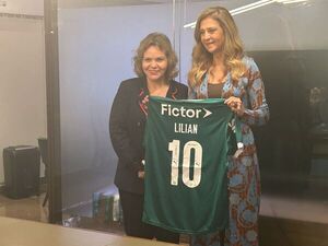 Senadora Lilian Samaniego se reunió con la presidente del Palmeiras - 1000 Noticias