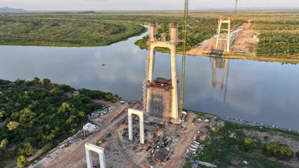 Tres empresas pugnan por obra de acceso al puente de la Bioceánica entre Paraguay y Brasil - ADN Digital