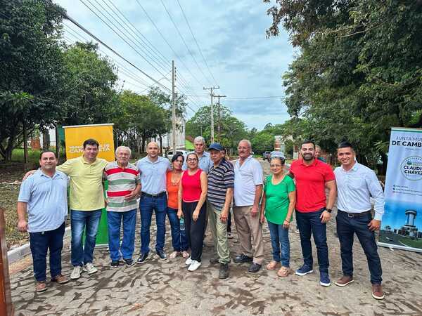 Cambyretã avanza con nuevas obras de infraestructura: 5 cuadras de empedrados inauguradas en el Barrio San Juan