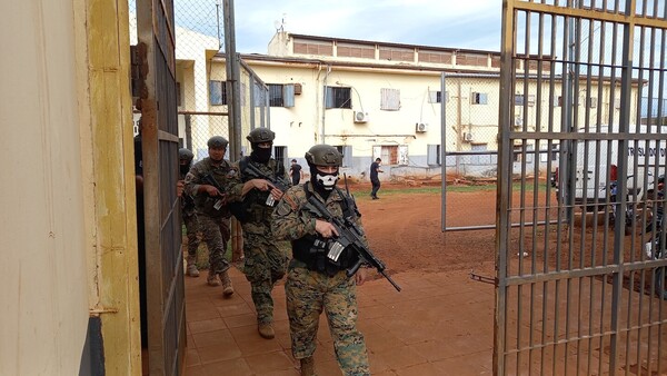 Movilización policial por actividad sospechosa en penal de Pedro Juan Caballero
