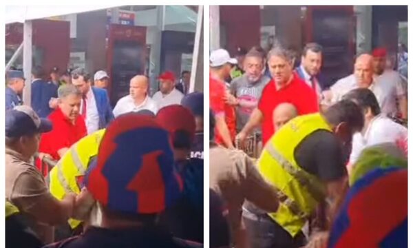 (VIDEO)A los golpes llegaron en la asamblea de Cerro Porteño